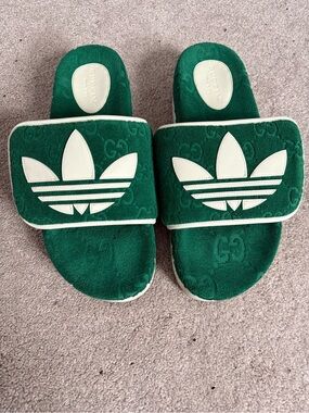 Gucci X Adidas Slides